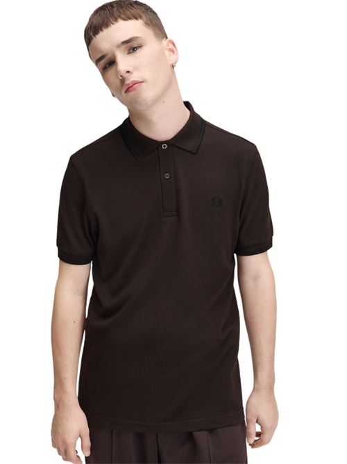 M360086C MARRONE FRED PERRY | M360086C MARRONE